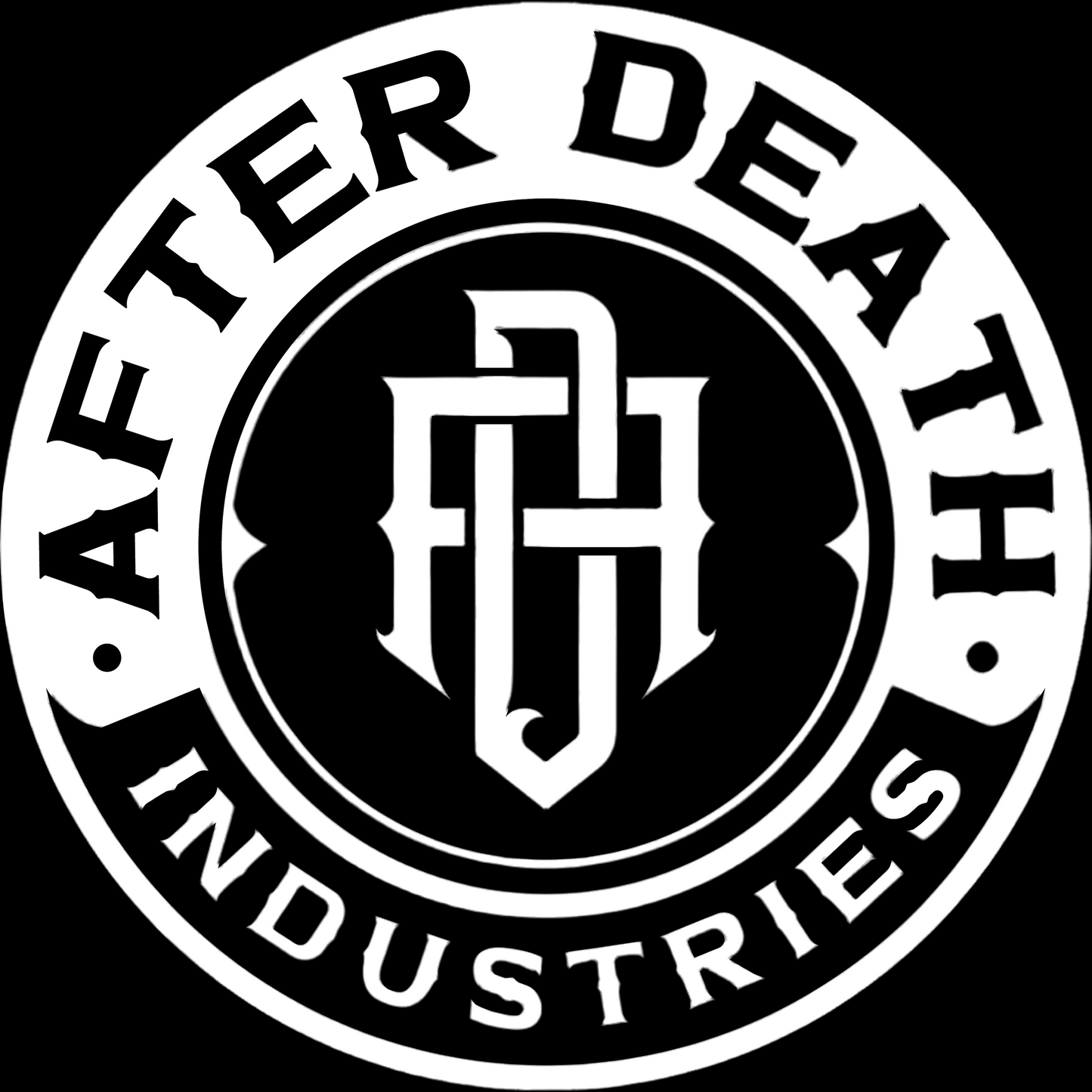 After Death Logo STICKER