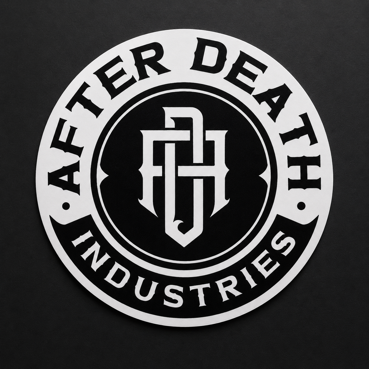 After Death Logo STICKER