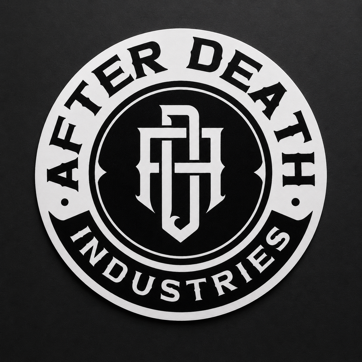 After Death Logo STICKER
